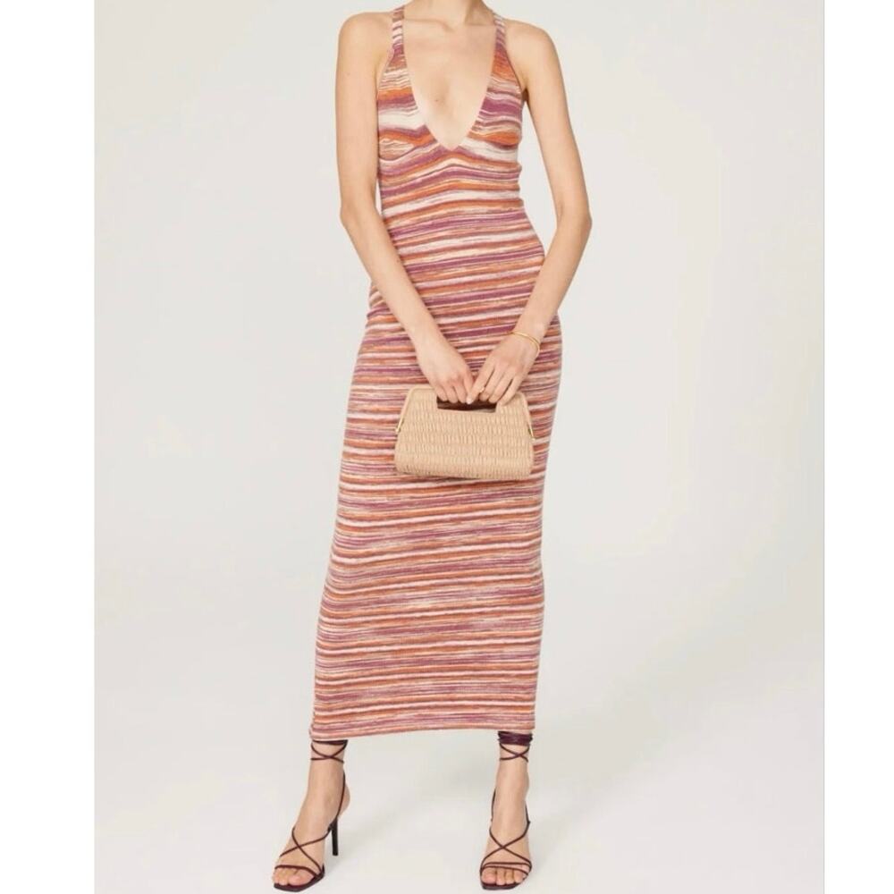 Ronny Kobo Daylann Knit Dress Large